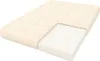 A mattress topper is shown cut away to reveal its internal foam. Náhľad obrázku produktu