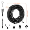 VEVOR Rohrreinigungsspirale 14 m x 22 mm, professionelles Produktbild-Vorschau 8