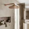 Rea Ronde Douchekop Js-p014brg 30cm Brush Copper Productafbeelding-voorbeeld 4