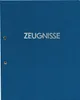 Goldene Ordnermappe für Dokumente, Farbe: blau, Material: Produktbild-Vorschau 1