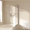EMKE 80x140cm Parawan prysznicowy do wanny Parawan składany Podgląd zdjęcia produktu 7