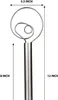 Dänischer Teigbesen, 30 cm Edelstahl-Teigbesen, 2er-Pack Produktbild-Vorschau 3