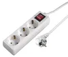 Hama 00108815, 3 x gniazdo sieciowe, 230 V, 3500 W, Biały, Podgląd zdjęcia produktu 1
