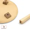Biely odkladací stolík s dekorom, nosnosť do 7 kg – 30 cm – Náhľad obrázku produktu 4