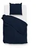 Zohome Navy-Blue Bettbezug Satinado - 200x220 cm + 2 Produktbild-Vorschau 5