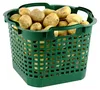 GreenLife Uni-Korb 25 kg, 10 Stück, drehstapelbar, grün Produktbild-Vorschau 7