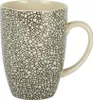 Lambert Kaori Henkelbecher weiß / schwarz, H10,3 D 7,6 cm Produktbild-Vorschau 1