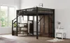 Lit mezzanine métallique Fortuna Lai 140 × 200 cm Avec un Voir les images du produit 6