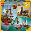 LEGO Creator Legendäres Piratenschiff Spielzeug - Modellbau Produktbild-Vorschau 8