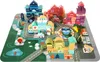 Hrací sada puzzle podložka dřevěné stavební bloky s písmeny Náhled obrázku produktu 16
