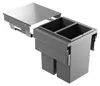Système de poubelles Hailo Euro-Cargo NT480 2x35 l 3619831 Voir les images du produit 1