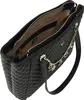Elegante schwarze Damentasche mit Fächern und Produktbild-Vorschau 20