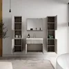Mobile da bagno Montreal XL 60cm Grigio Cemento - armadio Anteprima dell’immagine prodotto 4