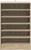 vidaXL Scarpiera in rovere Sonoma 60x35x92 cm Materiale in Anteprima dell’immagine prodotto 4