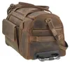 Greenburry Reisetasche mit Rollen Leder Trolley antikbraun Produktbild-Vorschau 21