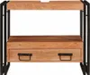vidaXL Szafka podumywalkowa brązowa 71 x 33 x 58 cm lite Podgląd zdjęcia produktu 3