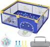 UISEBRT Baby Laufgitter 150 x 180 cm, Rutschfester Produktbild-Vorschau 1