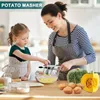 Kartoffelpresse, Mehrzweck-Kartoffelstampfer, Edelstahl Produktbild-Vorschau 6