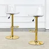 Lot de 2 tabourets de bar réglables en hauteur, dossier Voir les images du produit 5