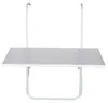 Balkon Klapptisch weiß Balkontisch Gartentisch Hängetisch Produktbild-Vorschau 2