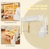 Flieks Etagenbett 90x200cm mit Led, Kinderbett mit Produktbild-Vorschau 8