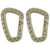 Moschettone, plastica, coyote, D 7 mm x 8,5 cm, confezione Anteprima dell’immagine prodotto 1