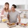 sada 3 košíkov na chlieb s látkovou vložkou Náhľad obrázku produktu 3