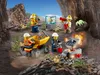 LEGO City mining team in a cave setting with mining equipment and figures. Produktbild-Vorschau