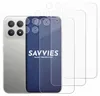 A product image showing a smartphone and multiple screen protectors, with brand text overlaid on the screen protector. Produktbild-Vorschau