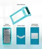 A collage of different attachments for a vegetable slicer. Produktbild-Vorschau