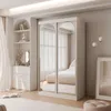 IDOHOME-Schwebetürenschrank CLARITY mit Spiegel zweitürig Produktbild-Vorschau 1