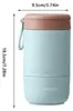 2Stk 800 ml Müslibecher To Go, Lunchpot aus Edelstahl, Produktbild-Vorschau 2