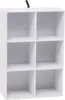 WOLTU Bücherregal Würfelregal 6 Fächer, Büroregal Produktbild-Vorschau 1