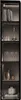 Vitrina de pared FIGO 03 negro Vista previa de la imagen del producto 2