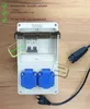 Stromverteiler 230V - 2x Schuko Steckdose mit Schalter - Produktbild-Vorschau 2