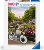 Fahrrad und Blumen in Amsterdam Ravensburger 12000780 Produktbild-Vorschau 1