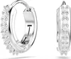 Swarovski Creolen Damen Matrix Swarovski® Zirkonia Produktbild-Vorschau 1