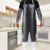 wasserdichtes transparentes PVC -Rückenbindungsschürze mit Produktbild-Vorschau 3