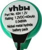 vhbw 5x NiMH Ersatz Knopfzellen-Akku (40 mAh, 1,2 V, NiMH) Produktbild-Vorschau 5