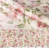 Tischdecke Wachstuch Blumen Rot Robust Wasserabweisend Produktbild-Vorschau 3