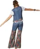 dressforfun® Frauenkostüm Groovy Flower Girl Produktbild-Vorschau 2
