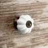 SOTECH Möbelknopf ANNA  Ø 39 mm Messing antik / weiß Produktbild-Vorschau 2