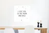 MuchoWow® Poster Zitate - Ich liebe dich bis zum Mond und Produktbild-Vorschau 5