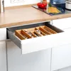 Bambus Besteckeinsatz Schublade Besteckkasten Produktbild-Vorschau 4