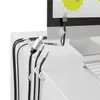 goobay Kabelmanagement, wit (set van 5 stuks) Productafbeelding-voorbeeld 9