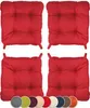Sunnypillow 4er Set Stuhlkissen mit Klettverschluss Maße: Produktbild-Vorschau 1