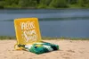 Klappbare Oxford Strandliege Schwarz – Tragbar Gartenliege, Produktbild-Vorschau 5