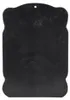 Clayre & Eef Briefkasten 26x8x39 cm Schwarz Metall Blumen Produktbild-Vorschau 2