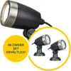 MeLiTec 2er Set LED Gartenstrahler GL11-1 Edelstahl Produktbild-Vorschau 2