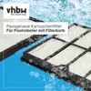 vhbw 4x H11 Filterpad kompatibel mit Dolphin S300i, T55i, Produktbild-Vorschau 6